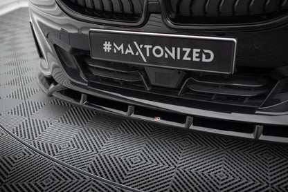 Frontlippe V.2 passend für BMW 2 Coupe G42 schwarz Hochglanz