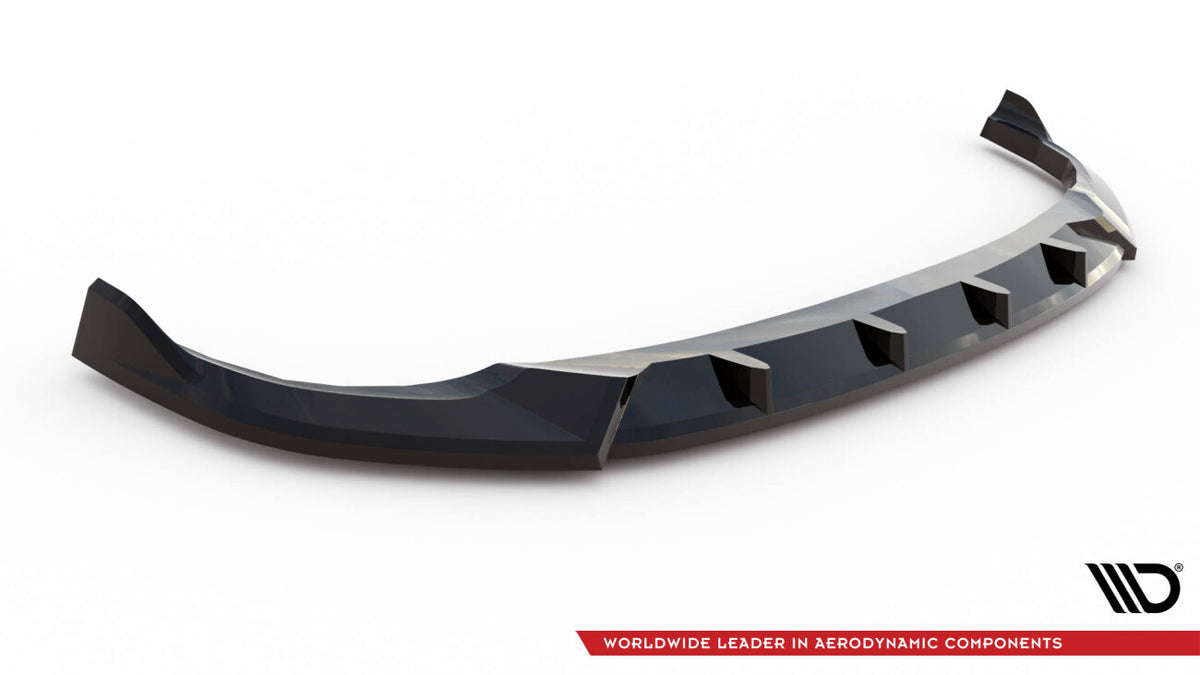 Frontlippe V.2 passend für BMW 2 Coupe G42 schwarz Hochglanz