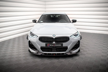 Frontlippe V.2 passend für BMW 2 Coupe M-Paket / M240i G42 schwarz Hochglanz