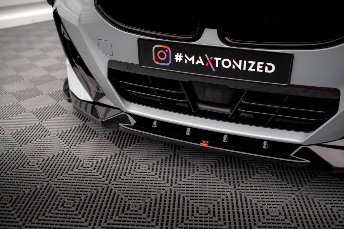Frontlippe V.2 passend für BMW 2 Coupe M-Paket / M240i G42 schwarz Hochglanz
