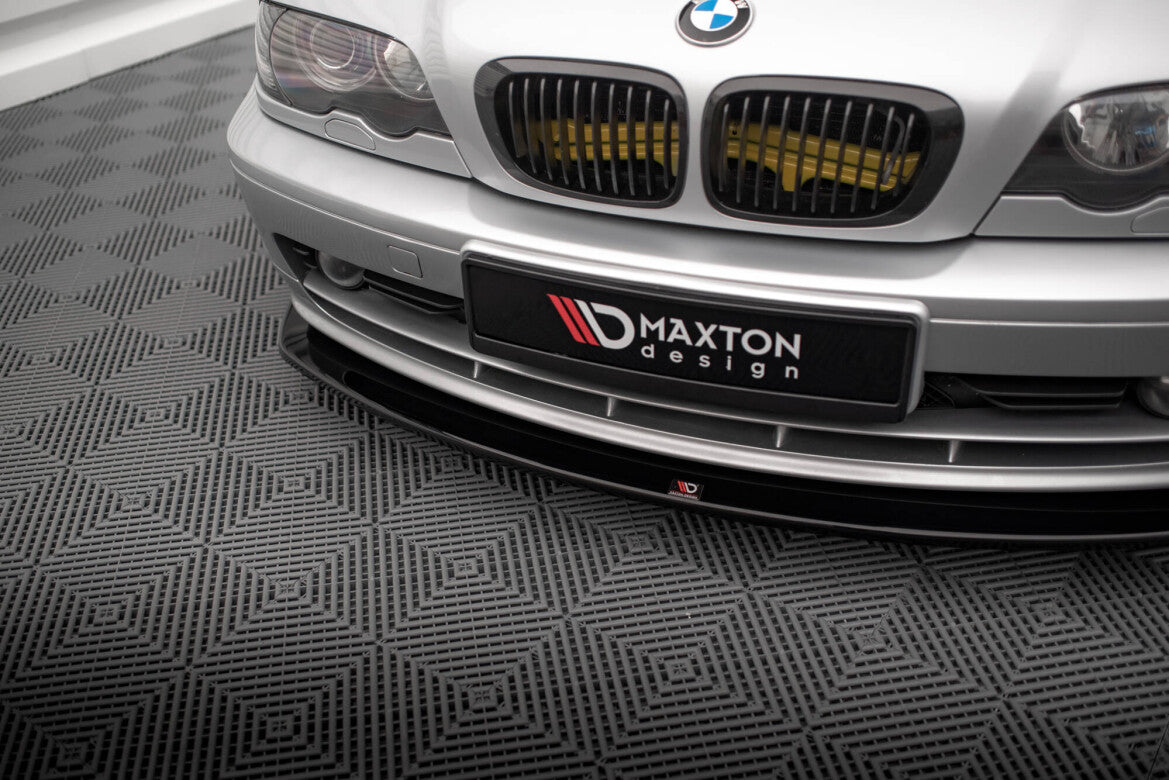 Frontlippe V.2 passend für BMW 3er Coupe E46 schwarz Hochglanz
