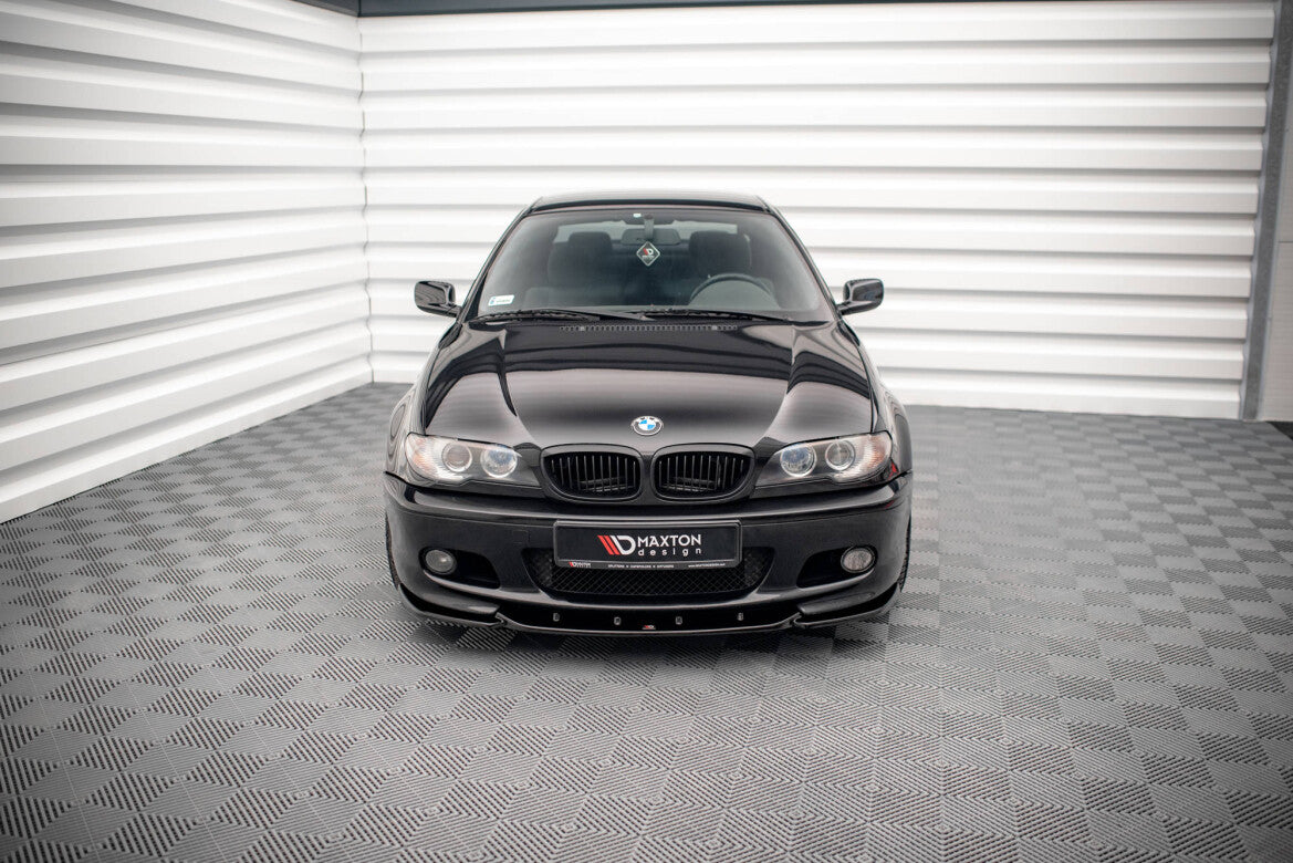 Frontlippe V.2 passend für BMW 3er Coupe M-Paket E46 schwarz Hochglanz