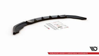 Frontlippe V.2 passend für BMW 3er Coupe M-Paket E46 schwarz Hochglanz