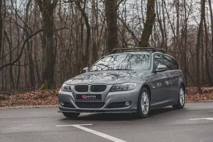 Frontlippe V.2 passend für BMW 3er E90/E91 FL schwarz Hochglanz