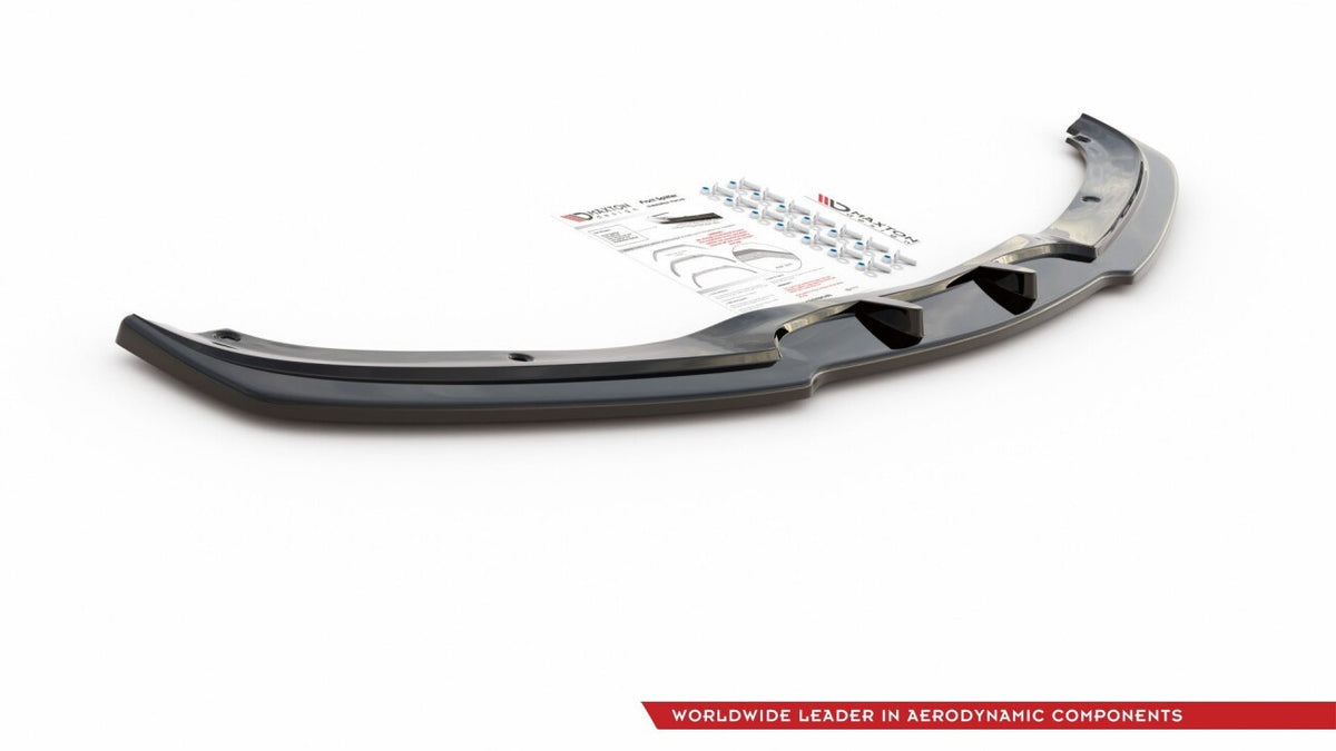 Frontlippe V.2 passend für BMW 3er E90/E91 FL schwarz Hochglanz