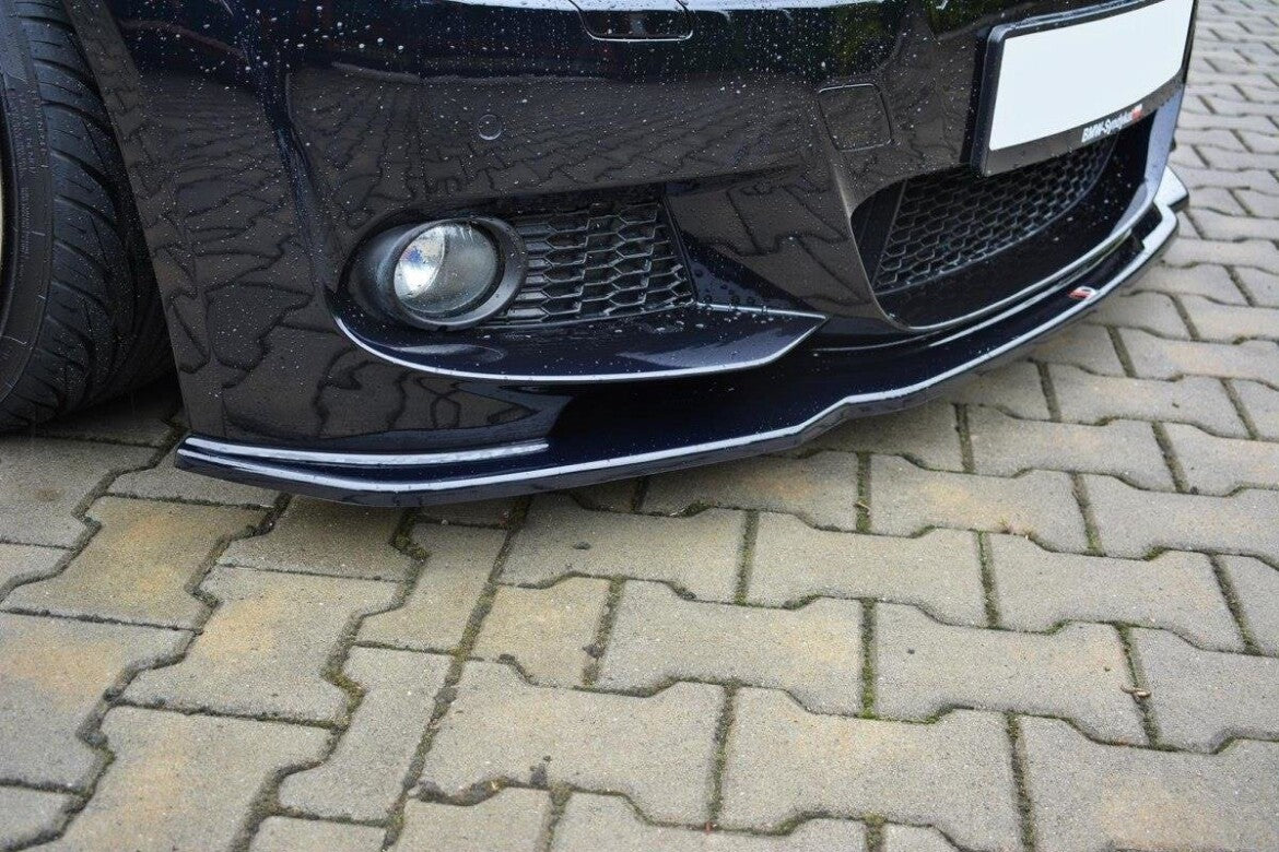 Frontlippe V.2 passend für BMW 3er E92 M Paket FL schwarz Hochglanz