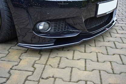 Frontlippe V.2 passend für BMW 3er E92 M Paket FL schwarz Hochglanz