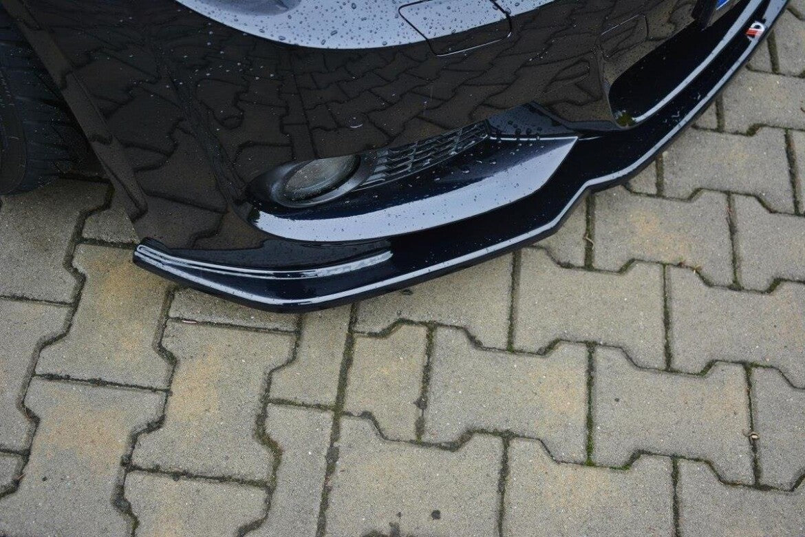 Frontlippe V.2 passend für BMW 3er E92 M Paket FL schwarz Hochglanz
