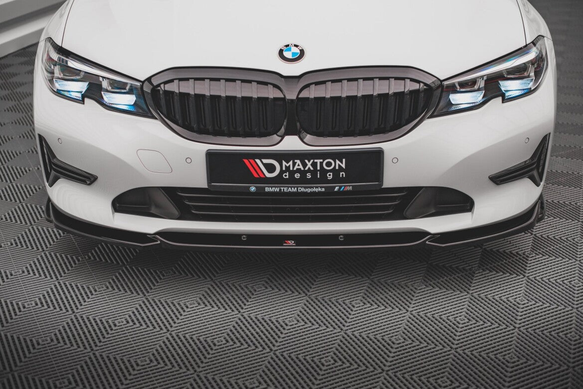 Frontlippe V.2 passend für BMW 3er G20 / G21 schwarz Hochglanz