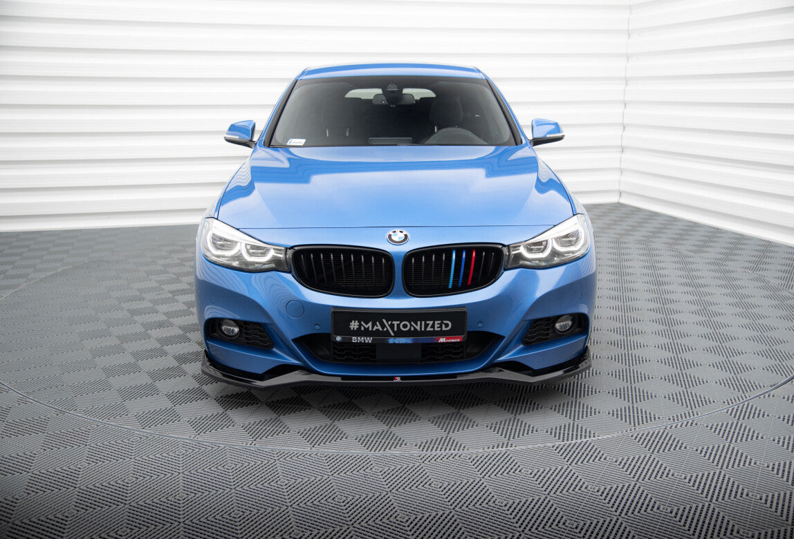 Frontlippe V.2 passend für BMW 3er GT M-Paket F34 schwarz Hochglanz