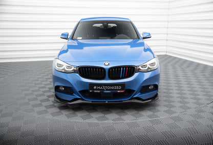 Frontlippe V.2 passend für BMW 3er GT M-Paket F34 schwarz Hochglanz