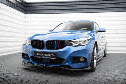 Frontlippe V.2 passend für BMW 3er GT M-Paket F34 schwarz Hochglanz