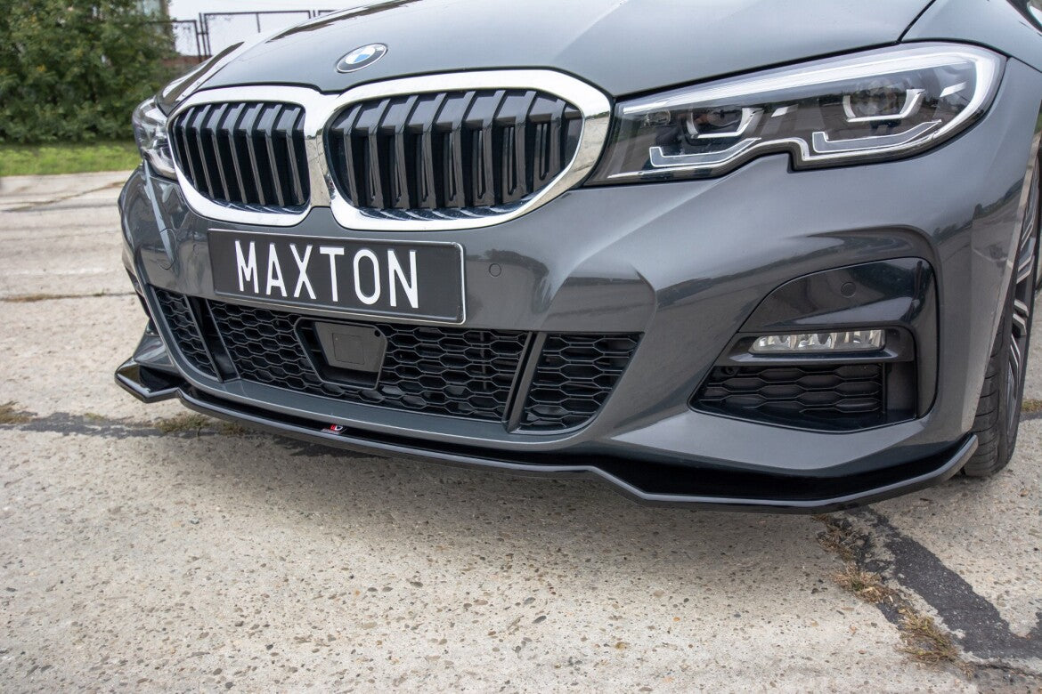 Frontlippe V.2 passend für BMW 3er M-Paket G20 schwarz Hochglanz
