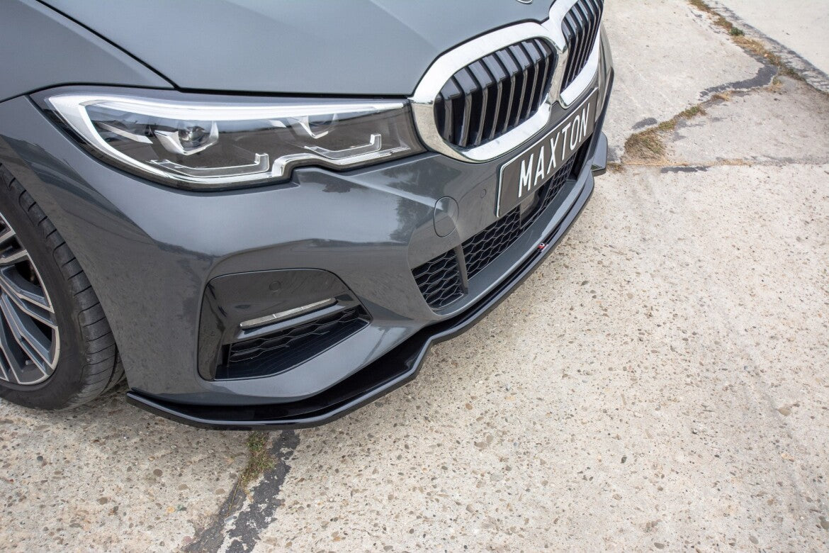 Frontlippe V.2 passend für BMW 3er M-Paket G20 schwarz Hochglanz
