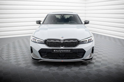 Frontlippe V.2 passend für BMW 3er M340i / M-Paket G20 / G21 FL schwarz Hochglanz