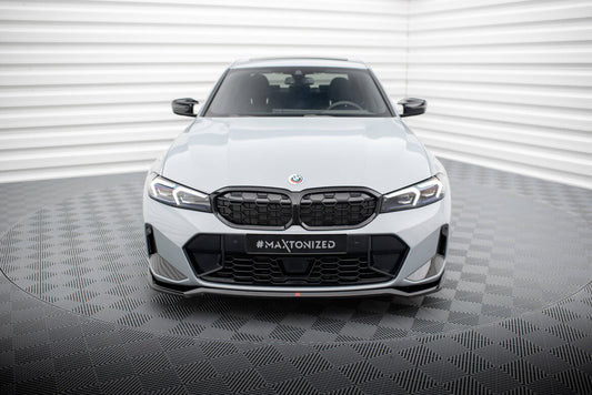 Frontlippe V.2 passend für BMW 3er M340i / M-Paket G20 / G21 FL schwarz Hochglanz