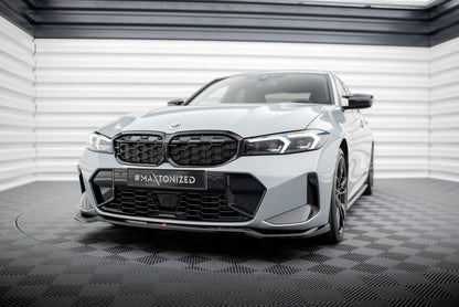Frontlippe V.2 passend für BMW 3er M340i / M-Paket G20 / G21 FL schwarz Hochglanz