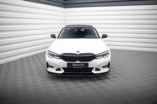 Frontlippe V.2 passend für BMW 3er Sport Line G20 / G21 schwarz Hochglanz