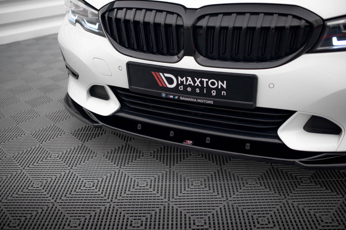 Frontlippe V.2 passend für BMW 3er Sport Line G20 / G21 schwarz Hochglanz