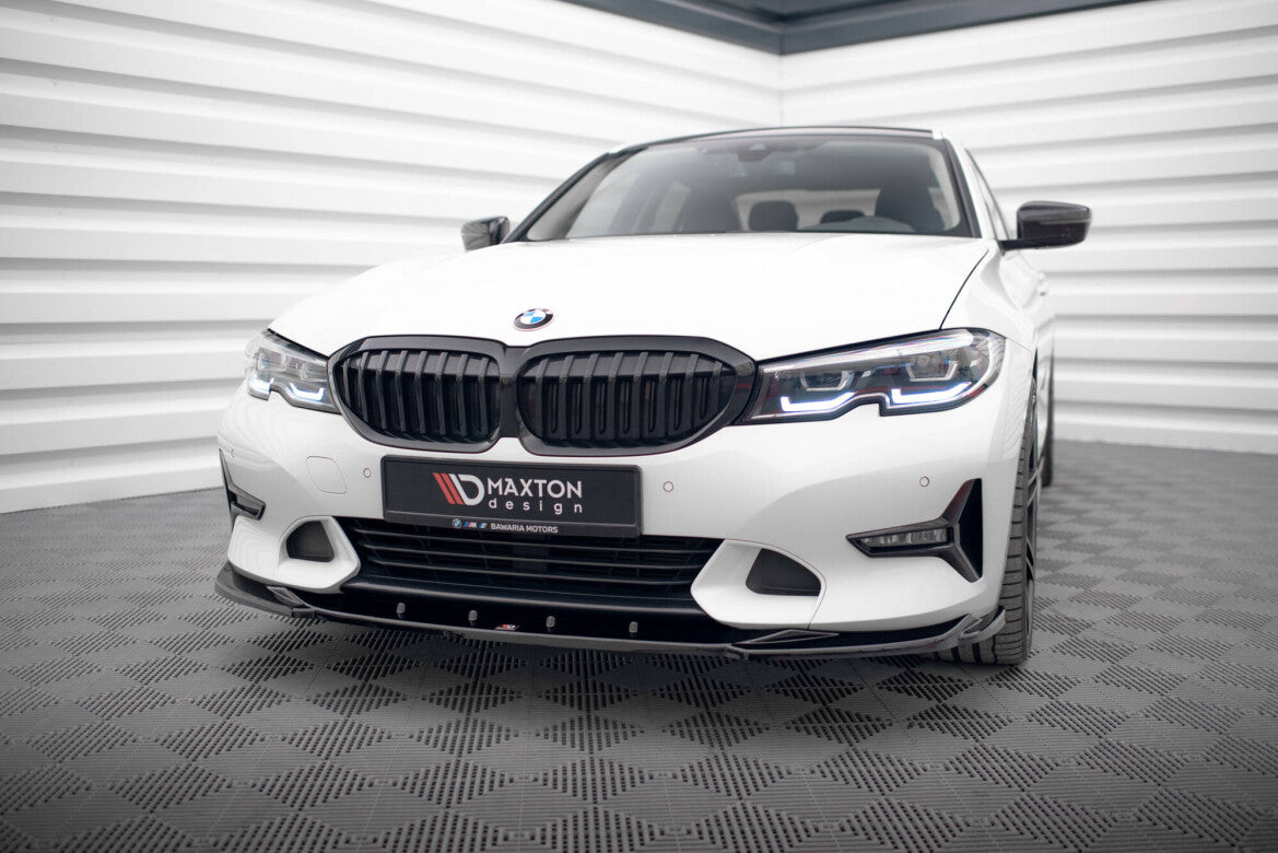 Frontlippe V.2 passend für BMW 3er Sport Line G20 / G21 schwarz Hochglanz