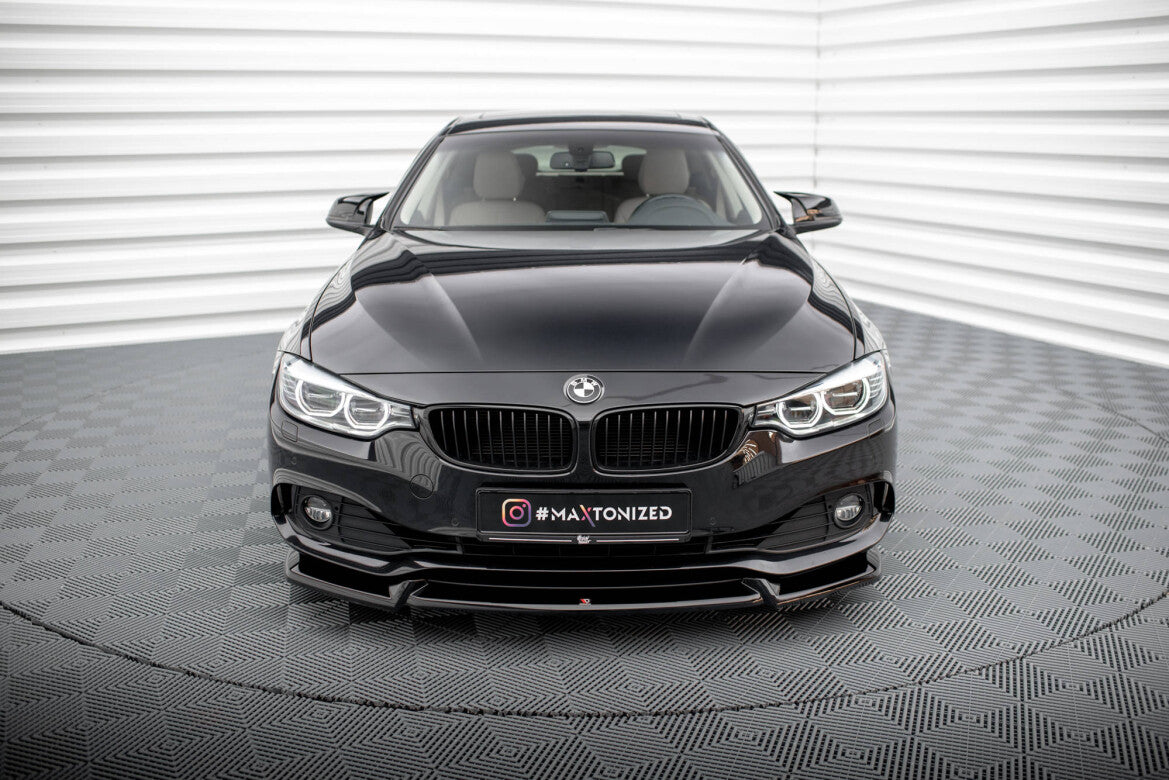 Frontlippe V.2 passend für BMW 4er Coupe / Gran Coupe / Cabrio F32 / F36 / F33 schwarz Hochglanz
