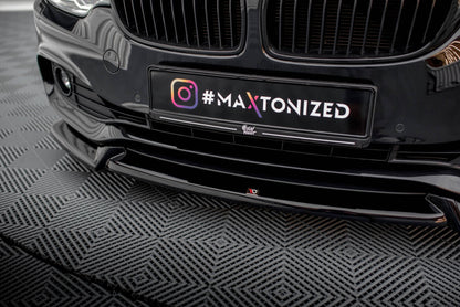 Frontlippe V.2 passend für BMW 4er Coupe / Gran Coupe / Cabrio F32 / F36 / F33 schwarz Hochglanz
