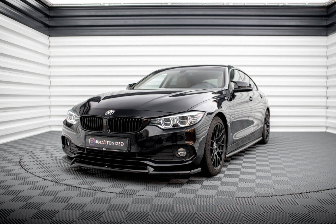 Frontlippe V.2 passend für BMW 4er Coupe / Gran Coupe / Cabrio F32 / F36 / F33 schwarz Hochglanz