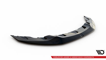 Frontlippe V.2 passend für BMW 4er Coupe / Gran Coupe / Cabrio M-Paket F32 / F36 / F33 schwarz Hochglanz