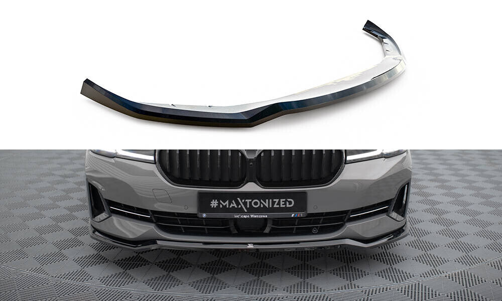 Frontlippe V.2 passend für BMW 5er G30 / G31 FL schwarz Hochglanz