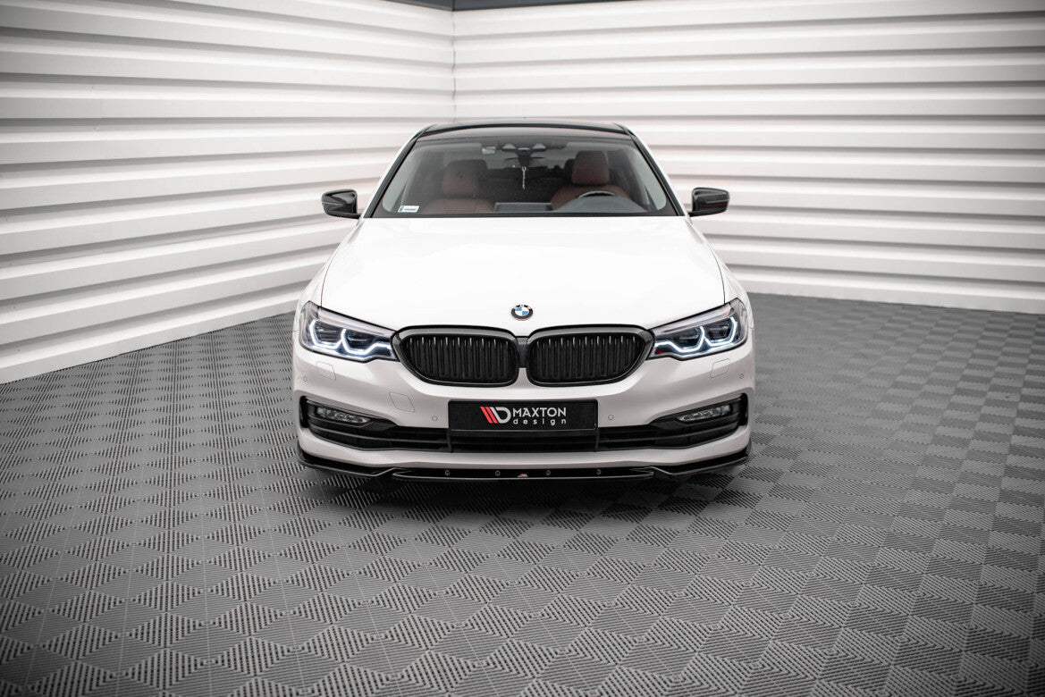 Frontlippe V.2 passend für BMW 5er G30 / G31 schwarz Hochglanz