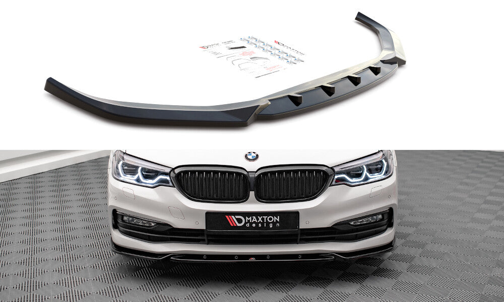 Frontlippe V.2 passend für BMW 5er G30 / G31 schwarz Hochglanz