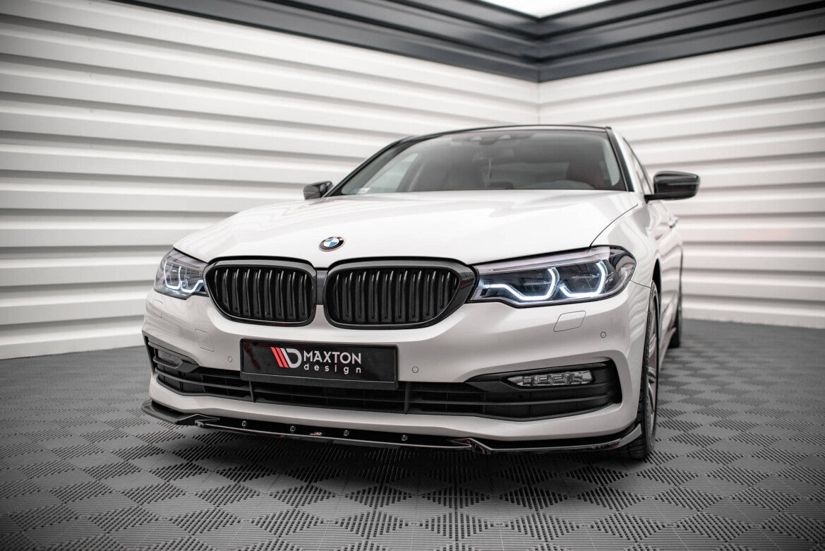 Frontlippe V.2 passend für BMW 5er G30 / G31 schwarz Hochglanz