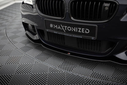 Frontlippe V.2 passend für BMW 5er M-Paket F10/F11 schwarz Hochglanz