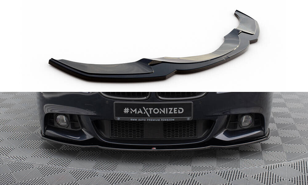 Frontlippe V.2 passend für BMW 5er M-Paket F10/F11 schwarz Hochglanz
