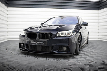 Frontlippe V.2 passend für BMW 5er M-Paket F10/F11 schwarz Hochglanz