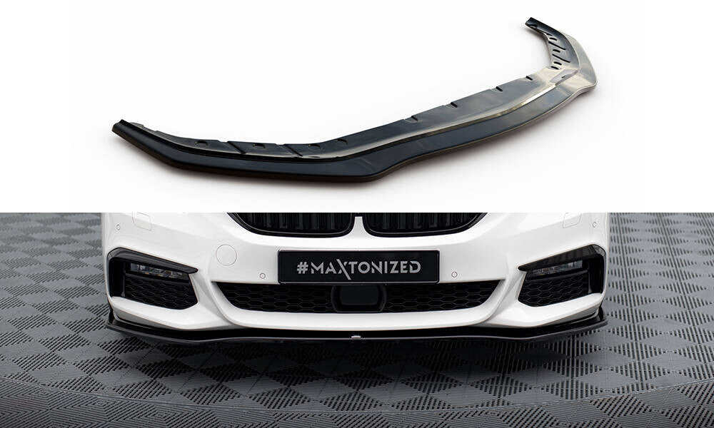 Frontlippe V.2 passend für BMW 5er M-Paket / M550d / M550i G30/ G31 M-Paket schwarz Hochglanz