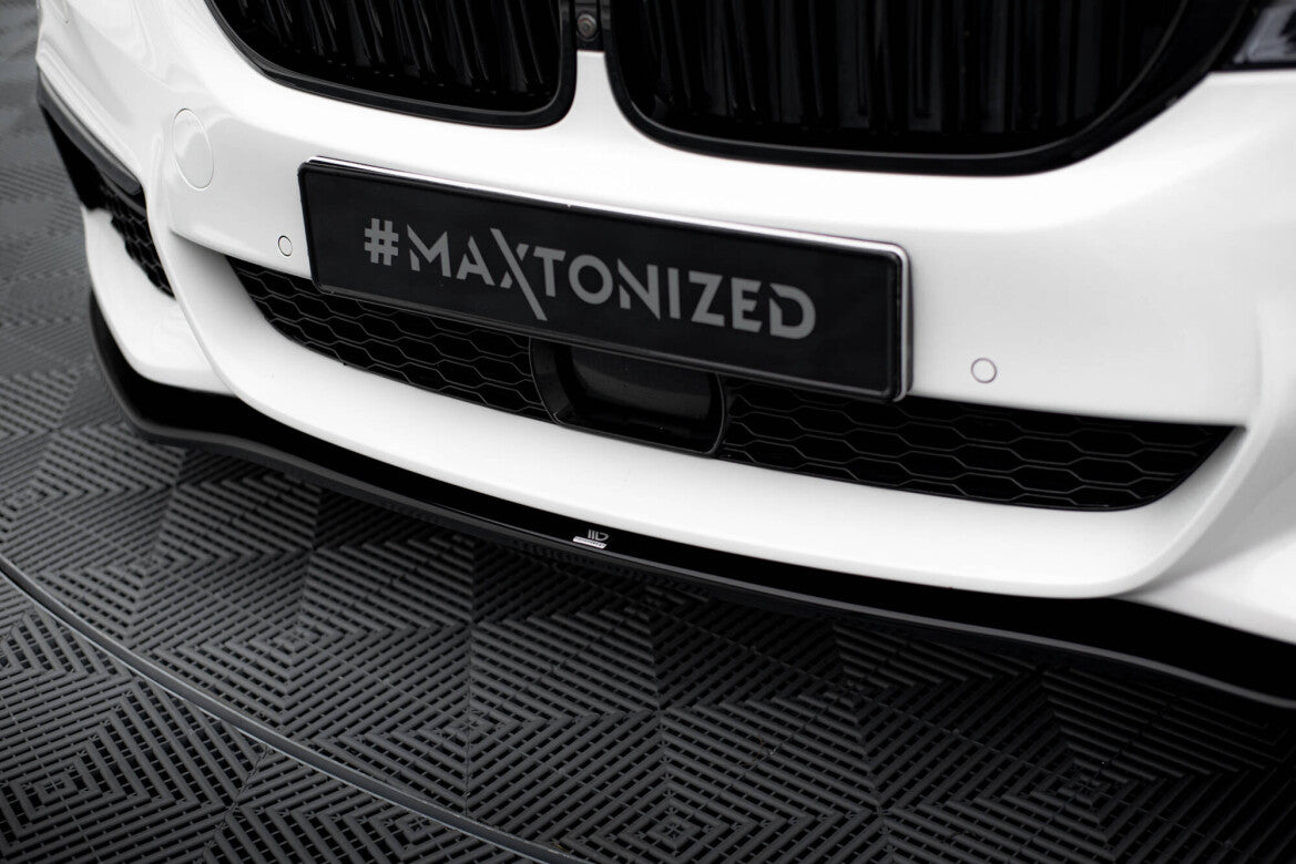 Frontlippe V.2 passend für BMW 5er M-Paket / M550d / M550i G30/ G31 M-Paket schwarz Hochglanz