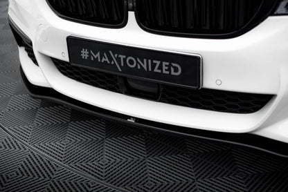 Frontlippe V.2 passend für BMW 5er M-Paket / M550d / M550i G30/ G31 M-Paket schwarz Hochglanz