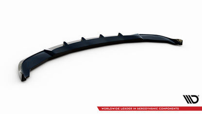 Frontlippe V.2 passend für BMW 7 F01 schwarz Hochglanz