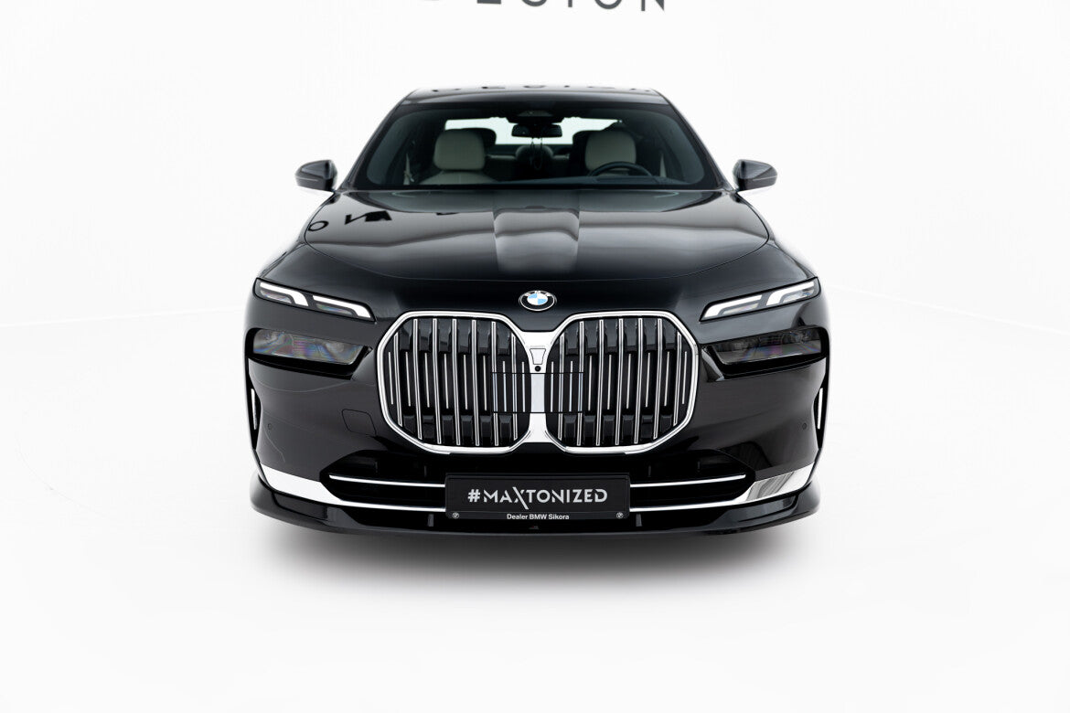 Frontlippe V.2 passend für BMW 7 G70 schwarz Hochglanz