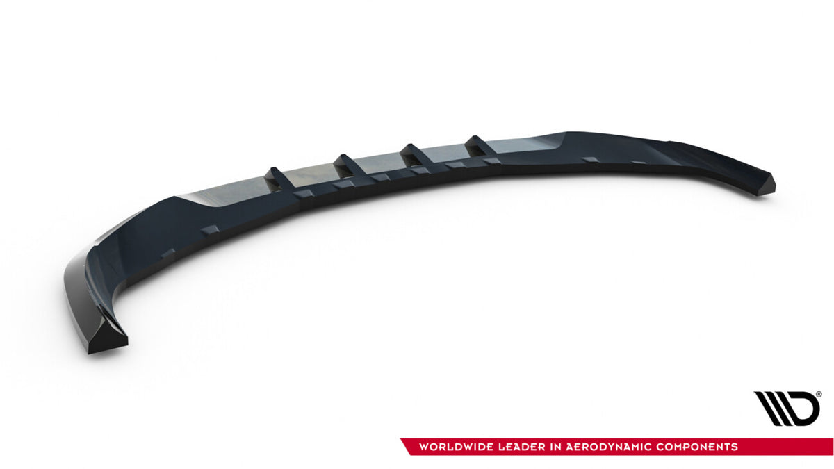 Frontlippe V.2 passend für BMW 7 G70 schwarz Hochglanz