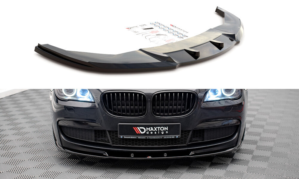 Frontlippe V.2 passend für BMW 7 M-Paket F01 schwarz Hochglanz