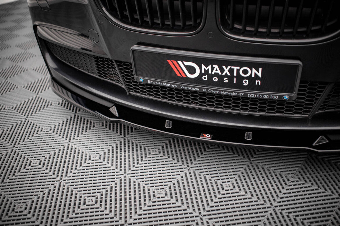 Frontlippe V.2 passend für BMW 7 M-Paket F01 schwarz Hochglanz