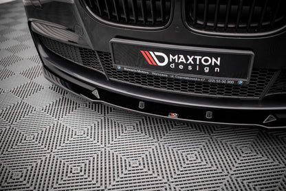 Frontlippe V.2 passend für BMW 7 M-Paket F01 schwarz Hochglanz