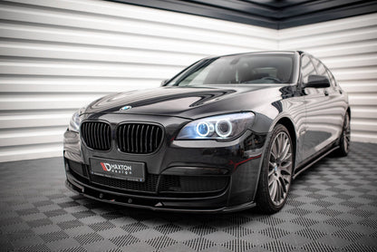 Frontlippe V.2 passend für BMW 7 M-Paket F01 schwarz Hochglanz
