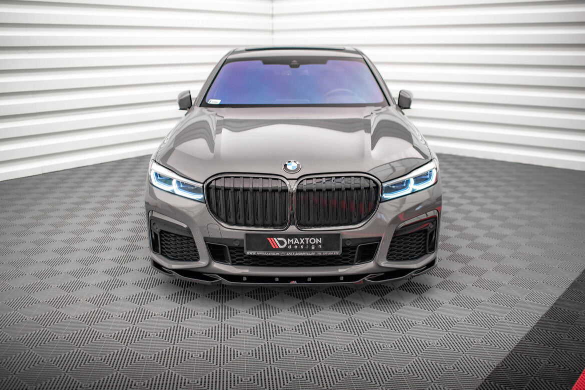 Frontlippe V.2 passend für BMW 7 M-Paket G11 / G12 FL schwarz Hochglanz