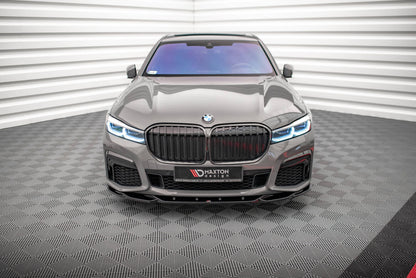 Frontlippe V.2 passend für BMW 7 M-Paket G11 / G12 FL schwarz Hochglanz
