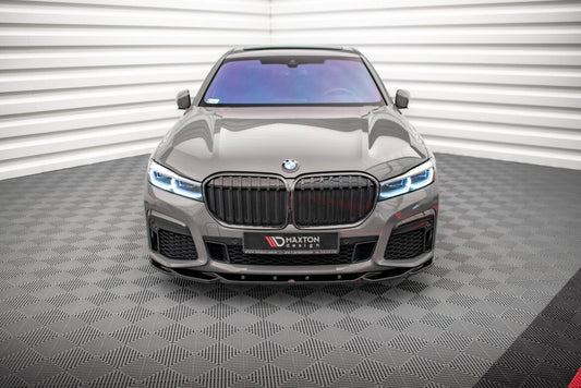 Frontlippe V.2 passend für BMW 7 M-Paket G11 / G12 FL schwarz Hochglanz