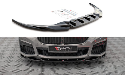 Frontlippe V.2 passend für BMW 7 M-Paket G11 / G12 FL schwarz Hochglanz
