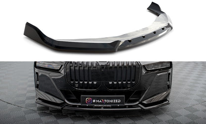 Frontlippe V.2 passend für BMW 7 M-Paket / M760e / i7 M-Paket G70 schwarz Hochglanz